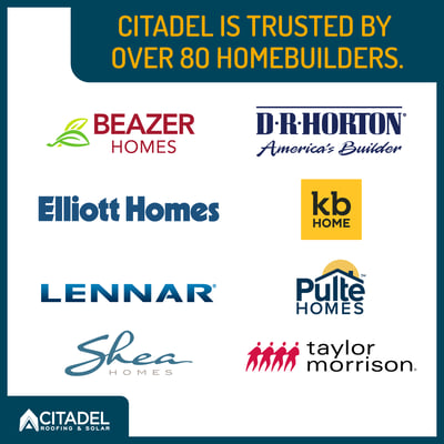 Trusted by Over 80 Homebuilders